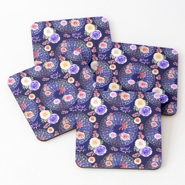 Item preview, Spring Mandalas and Roses Pansy designed and sold by sandpaperdaisy.