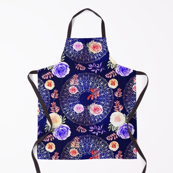 Aperçu de l'œuvre Pensée de mandalas de printemps et de roses créée et vendue par sandpaperdaisy.