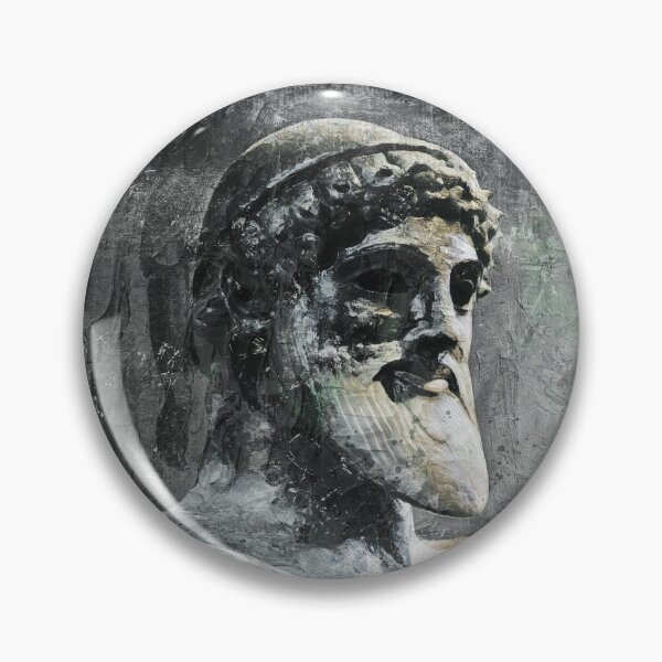 Item preview, Olympian God Poseidon of Ancient Greece painting designed and sold by ClassicalGreece.