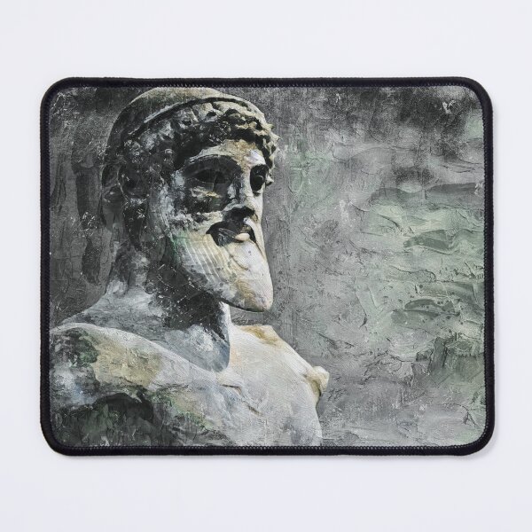 Item preview, Olympian God Poseidon of Ancient Greece painting designed and sold by ClassicalGreece.
