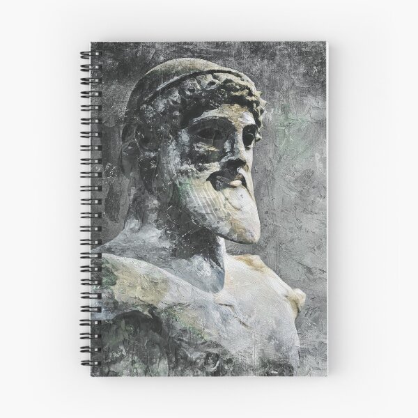 Item preview, Olympian God Poseidon of Ancient Greece painting designed and sold by ClassicalGreece.
