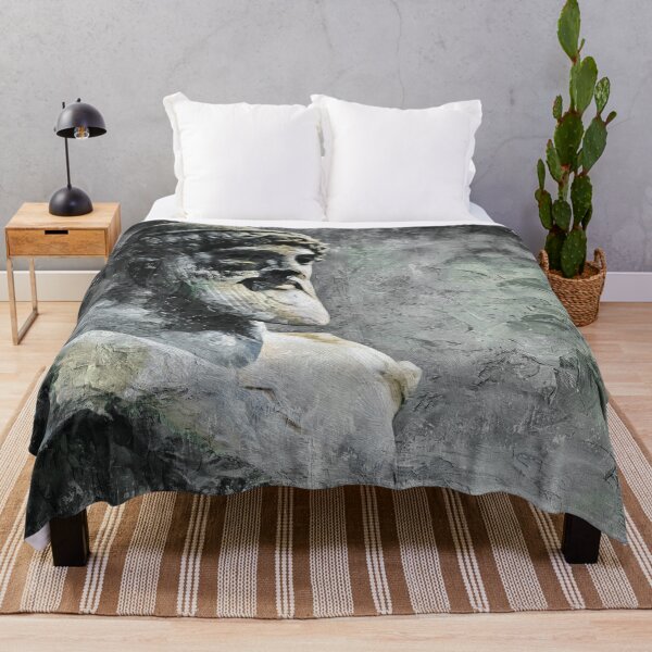 Item preview, Olympian God Poseidon of Ancient Greece painting designed and sold by ClassicalGreece.