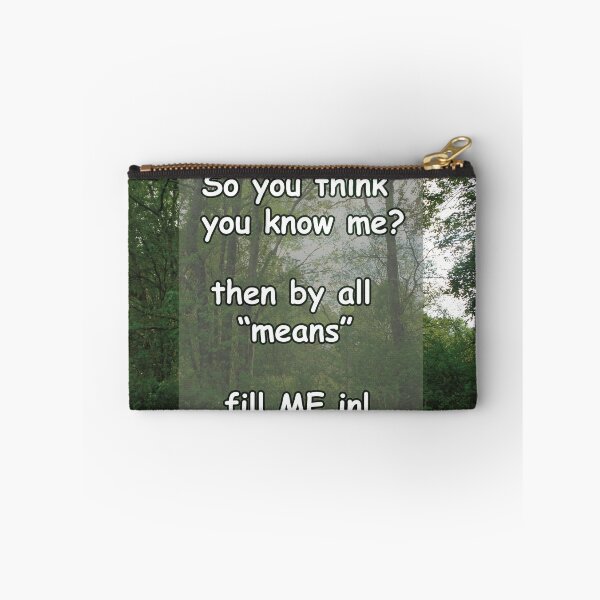 Item preview, So you think you know me quote designed and sold by PandLcreations.