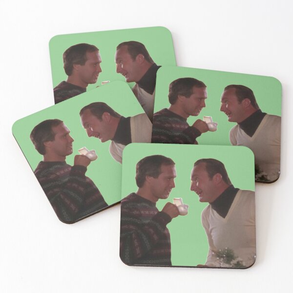 Item preview, National Lampoon's Christmas Vacation Clark Griswold & Cousin Eddy Sticker designed and sold by celloitsanemo.