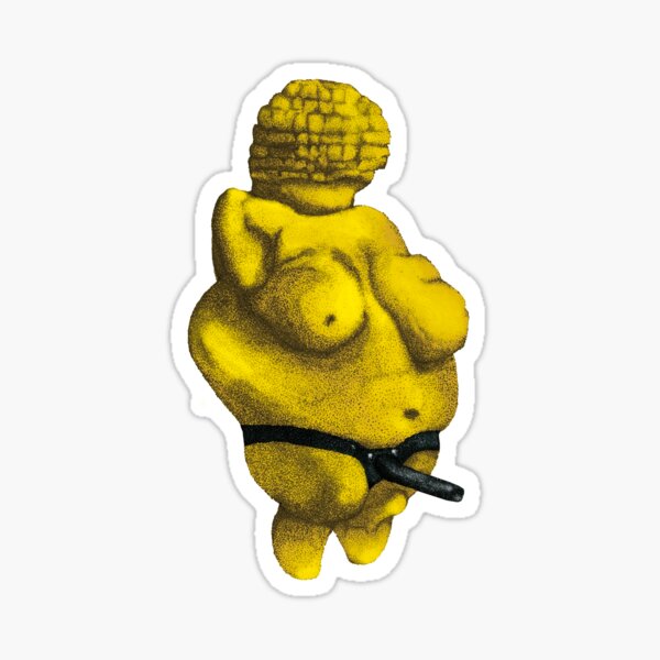 Venus of Strapondorf Sticker