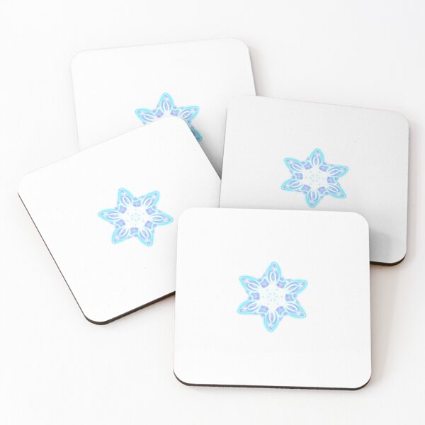 Item preview, Glowing Snowflake 3 designed and sold by HipGrandma.