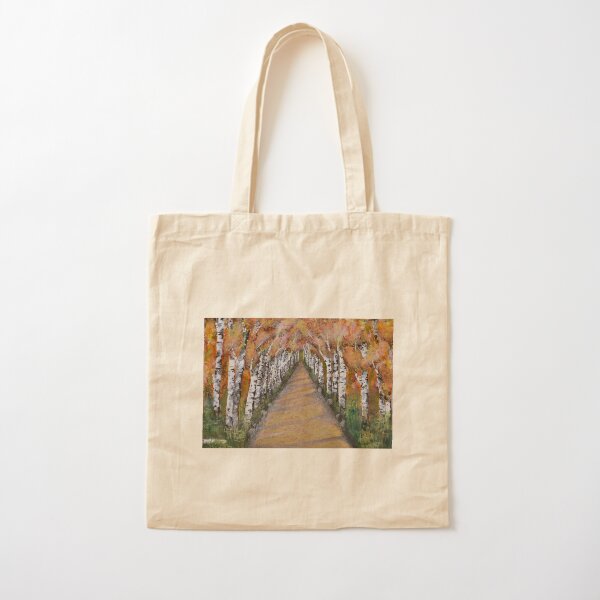 Walk With Me Cotton Tote Bag