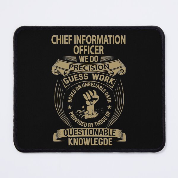 Artikelvorschau, Chief Information Officer T-Shirt - We Do Precision Job Gift Item Tee entworfen und verkauft von paneczkopat.