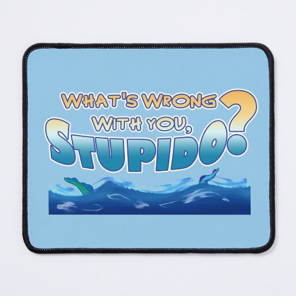 Item preview, What's Wrong With You Stupido - Funny Luca Cartoon Quote designed and sold by Smagnaferous.