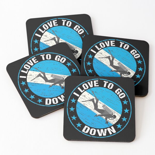 Item preview, I Love To Go Down Funny Scuba Diving designed and sold by Jmack40.