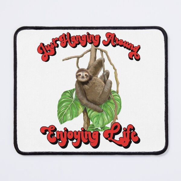 Item preview, Happy Sloth Just Enjoying Life in the Tree designed and sold by TJHstudio.