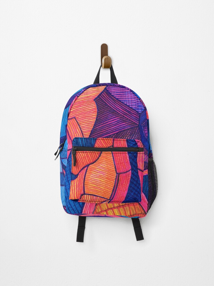 Thumbnail 1 of 3, Backpack, Fantasy Color Ride designed and sold by jessekruze.