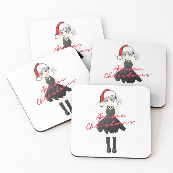 Item preview, Anime Girl With Santa designed and sold by Rainbows Rock.