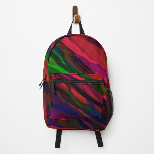 Item preview, Marble blue red green orange pink abstract pattern designed and sold by cutecrazytshirt.