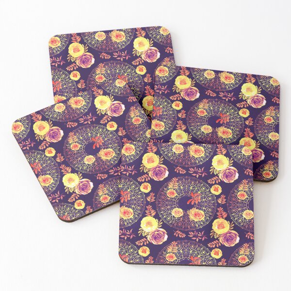 Item preview, Spring Mandalas and Roses Bright Garden designed and sold by sandpaperdaisy.
