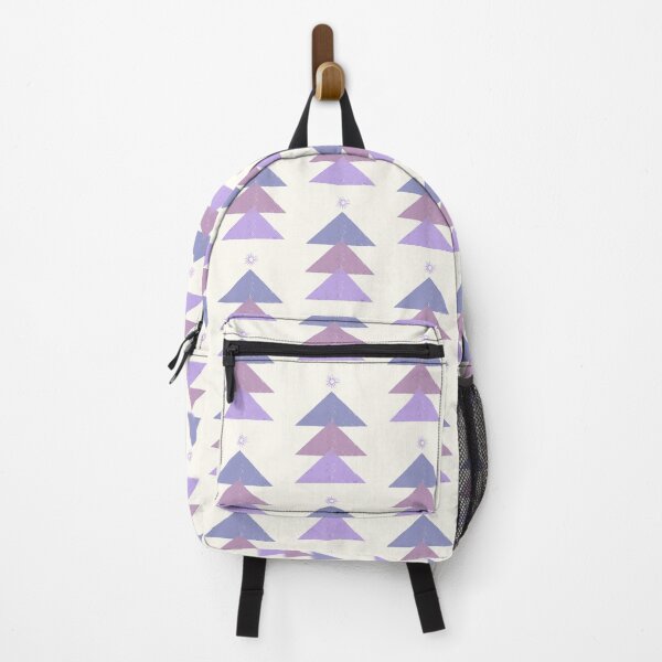 Item preview, Geometric Christmas tree (purple, pink white background) designed and sold by MentaLee.