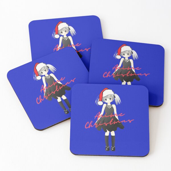 Item preview, Anime Girl With Santa designed and sold by Rainbows Rock.