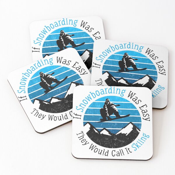 Item preview, If Snowboarding Was Easy They Would Call It Skiing, Snowboarding lovers designed and sold by NawalMagdy.