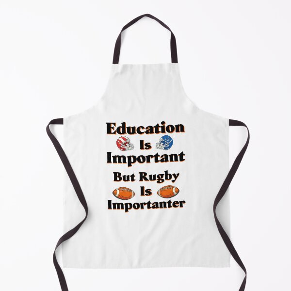 Item preview, Education Is Important But Rugby Is Importanter, Sports designed and sold by Mouadox ★★★★★.