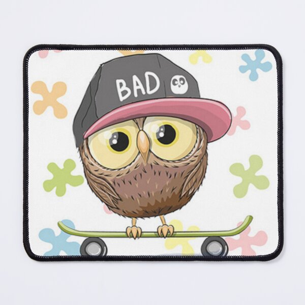 Item preview, Cutest Bad Owl Skateboarding - Hipster Owl For Skateboard and Cute Bird Fans. designed and sold by lduke47.