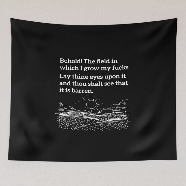 Item preview, Behold The Field Where I Grow My Fucks Coffee Mug Fresh Out of Fucks Inappropriate Rude Sarcasm Quotes Gift Idea designed and sold by ThebestishereSG.