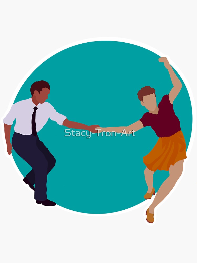 "Swing Out 3" Sticker for Sale by StacyTronArt Redbubble