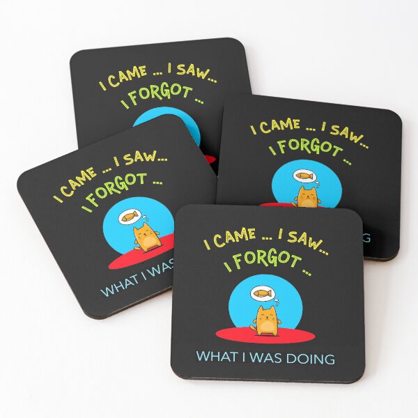 Item preview, I CAME I SAW I FORGOT WHAT I WAS DOING FUNNY T-SHIRT designed and sold by BestCoolStuff.