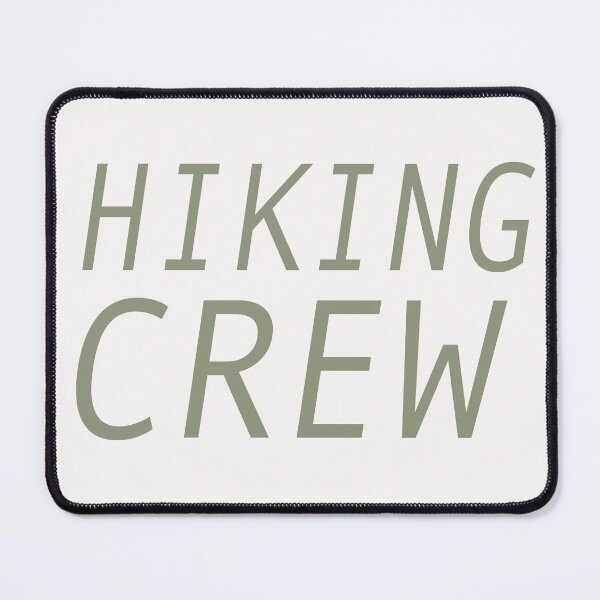 Item preview, Hiking hiking crew designed and sold by LioPart.