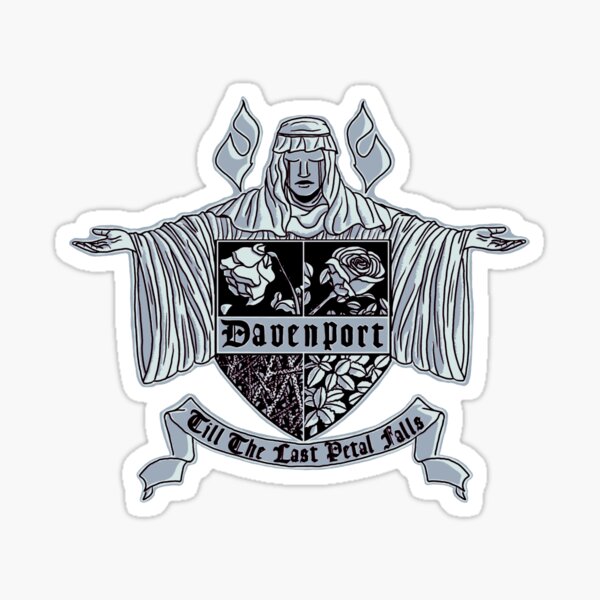 Davenport Family Crest Sticker