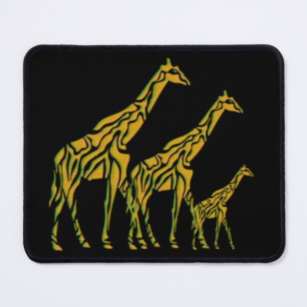 Item preview, FAMILY OF LONG NECK GIRAFFES WALKING THE SAVANNAH designed and sold by MrCreativeArts.