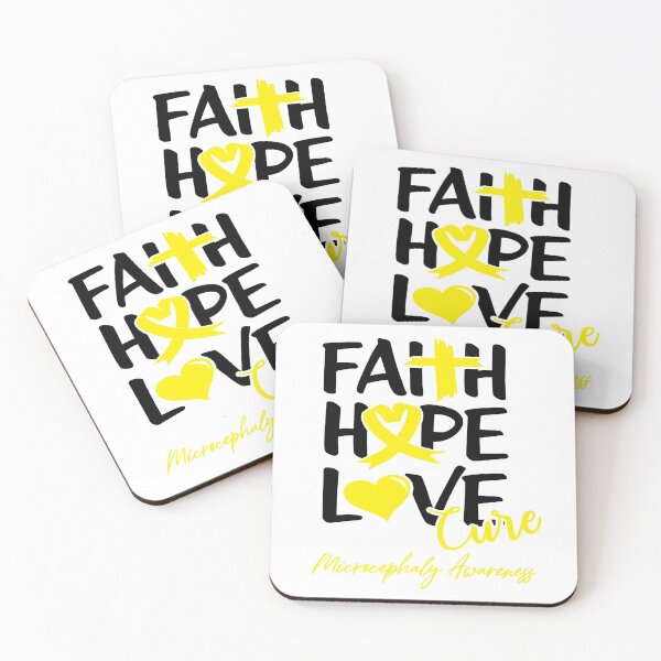 Item preview, Faith Hope Love Cure Microcephaly Awareness designed and sold by Grooffos.