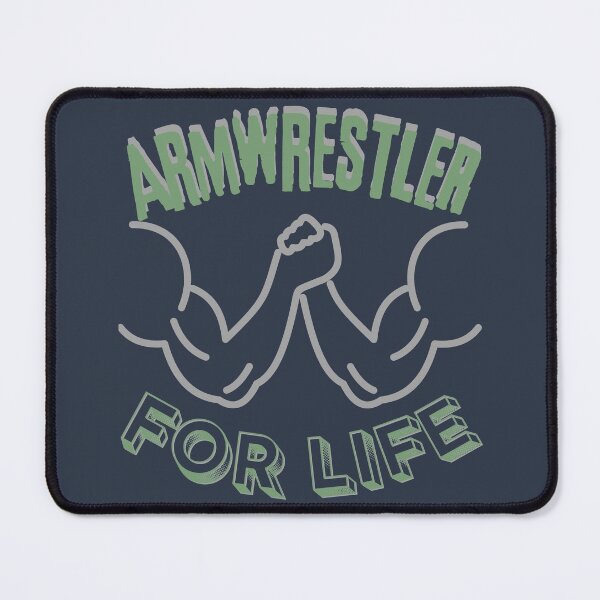 Item preview, Armwrestler For Life, Armwrestling Athlete design designed and sold by Constant Readers.