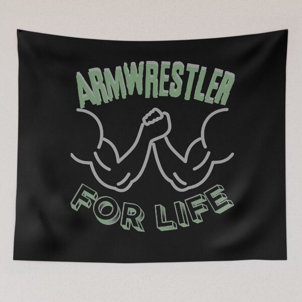 Item preview, Armwrestler For Life,  Armwrestling Athlete design designed and sold by Constant Readers.