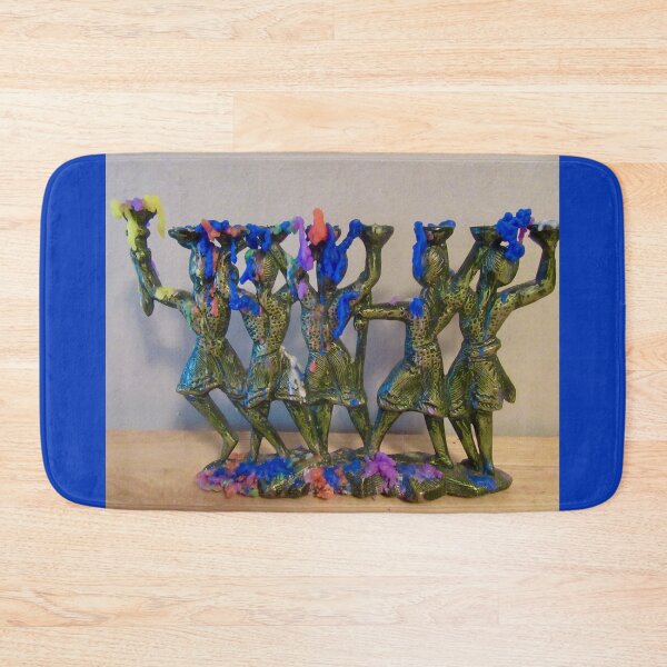 Item preview, My menorah after the eight candles have burned down designed and sold by Shulie1.