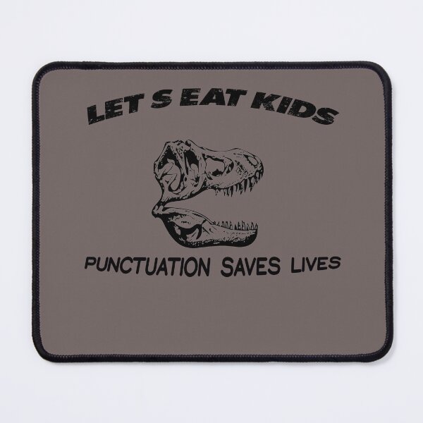 Item preview, Let's Eat Kids,Funny Grammar Shirt,Punctuation Saves Lives designed and sold by Bakr1991.