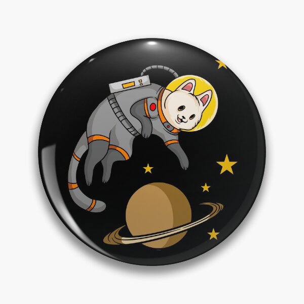 Item preview, Cat Astronaut Floating in Space designed and sold by franktact.