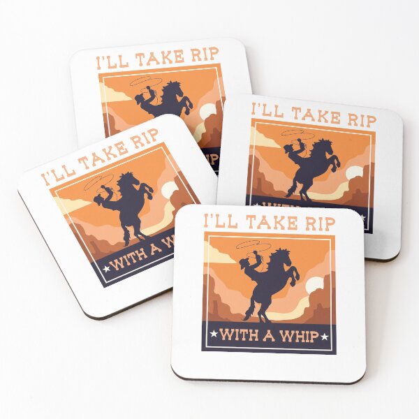 Item preview, Rip With A Whip Funny Meme Cowboy Rodeo Ranch Life Horses designed and sold by gkao.