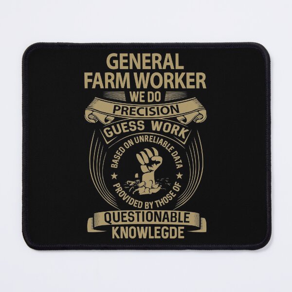 Item preview, General Farm Worker T Shirt - We Do Precision Job Gift Item Tee designed and sold by paneczkopat.