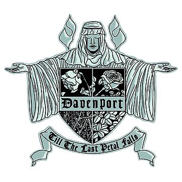 Artwork thumbnail, Davenport Family Crest in Sage by BYOMech