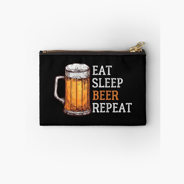 Item preview, Eat Sleep Beer Repeat, Eat Sleep Craft Beer Repeat, Funny Beer Lover Print designed and sold by Auntieck.