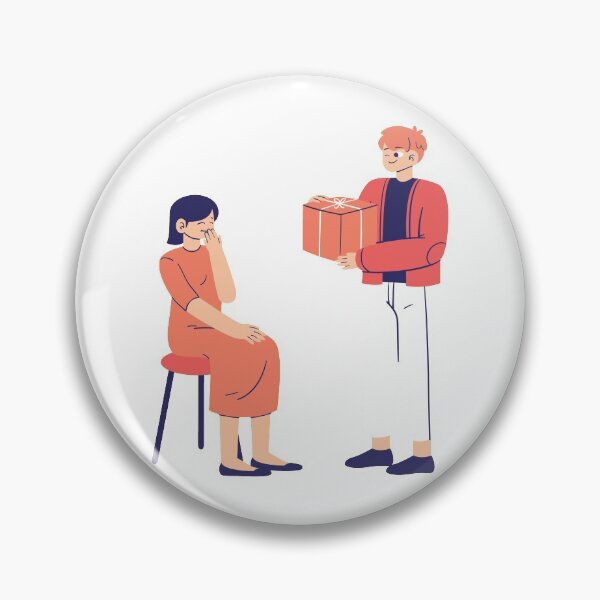 Item preview, Cute Couple! Boy Gifts his Girlfriend. Santa Surprise | Best GRD Designs designed and sold by Best-GRD.
