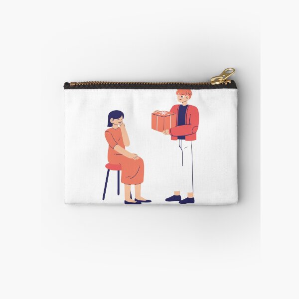 Item preview, Cute Couple! Boy Gifts his Girlfriend. Santa Surprise | Best GRD Designs designed and sold by Best-GRD.