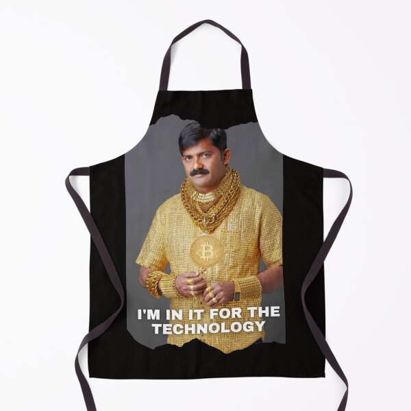 Item preview, Bitcoin MEME [ I'm in it for the technology ] designed and sold by tfinancialleap.