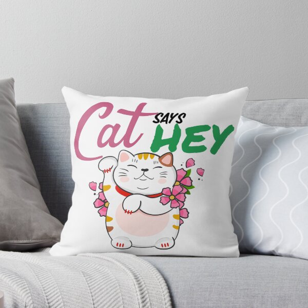 Item preview, Gato dice hola designed and sold by Okerno.