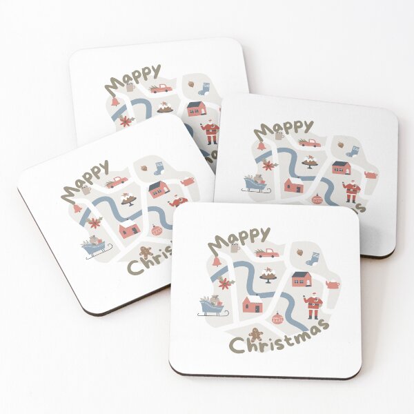 Item preview, Mappy Christmas designed and sold by lawlessdesign.