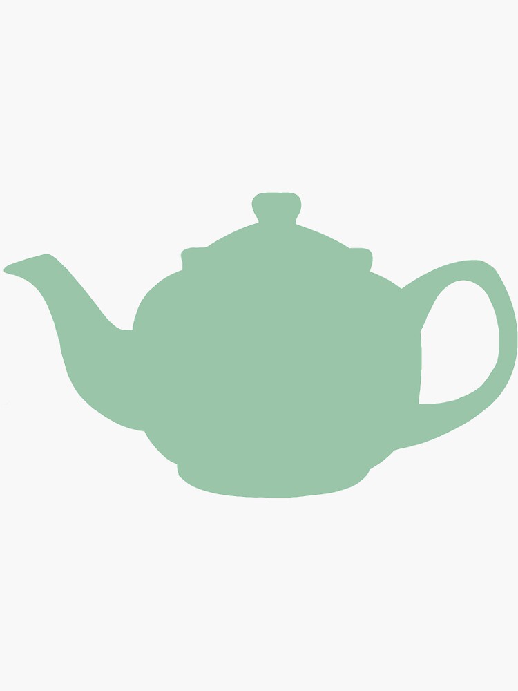 "the office teapot" Sticker by rileymarasco Redbubble