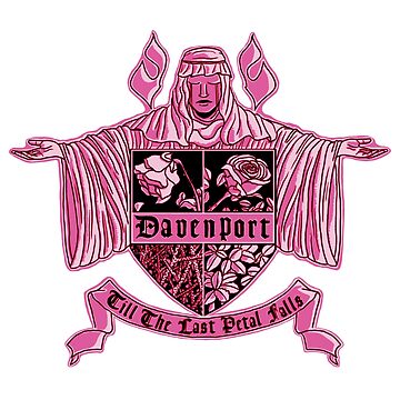 Artwork thumbnail, Davenport Family Crest in Pink by BYOMech