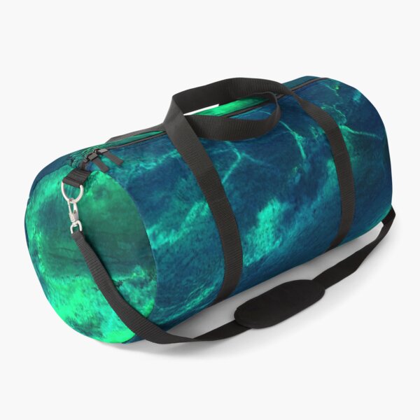 Item preview, Marble blue teal turquoise green abstract pattern designed and sold by cutecrazytshirt.