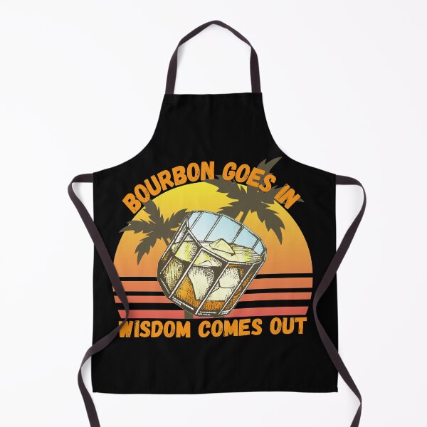 Item preview, Bourbon Goes In Wisdom Comes Out Sunset Viintage T-Shirt designed and sold by LJ4EVER.