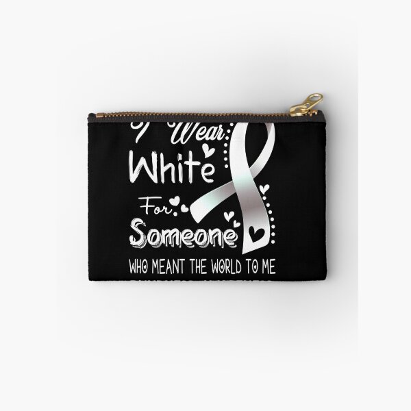 Item preview, I Wear White For Someone BLINDNESS Awareness designed and sold by Adropine.